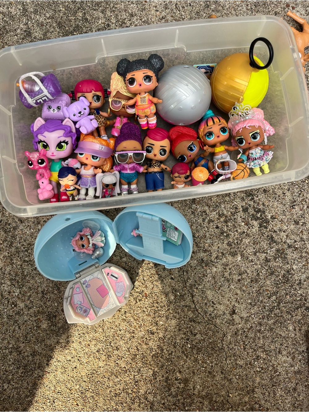 Assorted lol Dolls